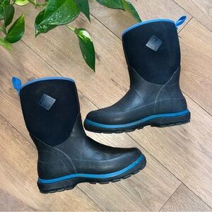Muck Boot Kids' Element Boot black blue waterproof 6
